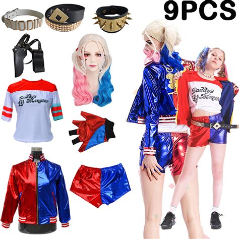 Amazon.com: Harley Quinn Cosplay Costume